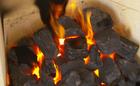 Real fire in lounge