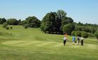 The 17th green