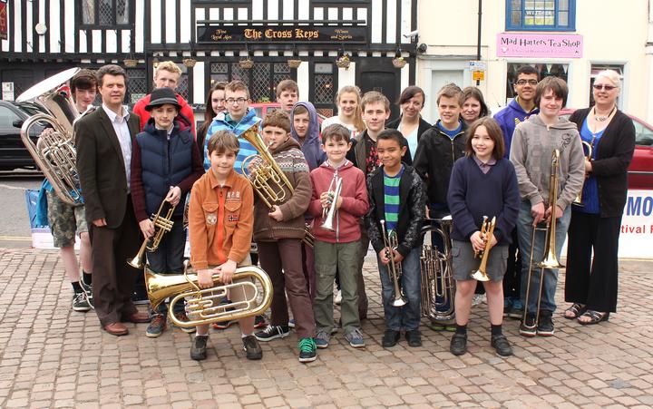Norfolk Schools' Brass Band - Wymondham Music Festival