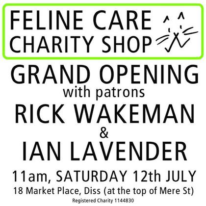 Feline Care Diss Charity Shop Grand Opening