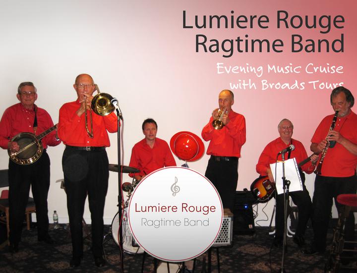 An evening on the Broads with the Lumiere Rouge Ragtime Jazz Band