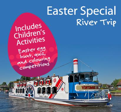 Easter Special Broads Boat Trips
