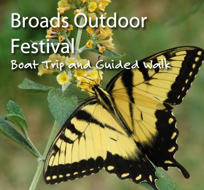 Broads Outdoors Festival Boat Trip and Guided Walk around Hoveton Great Broad Nature Trail