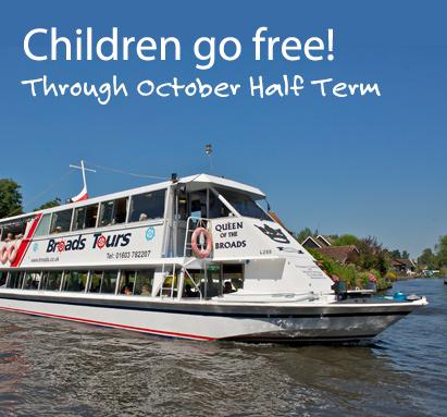October Half- Term, Children Go FREE!