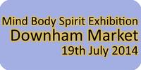 Mind Body Spirit Exhibition Downham Market