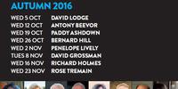 UEA 2016 Autumn Literary Festival