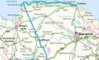 Trail Route - Peddars Way, Cromer to Knettishall Heath