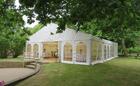 Marquee in Shepherd's Cottage Garden